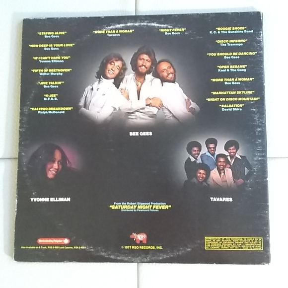 Saturday Night Fever - The Original Movie Sound Track 2xLP - Picture 2 of 12